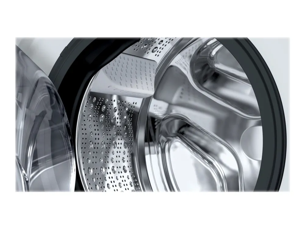 Bosch Serie | 4 WNA134B0SN - Vaske-/ tørremaskine - bredde: 59.8 cm - dybde: 63 cm - højde: 84.8 cm - frontbetjening - 63 liter - 8 kg - 1400 rpm