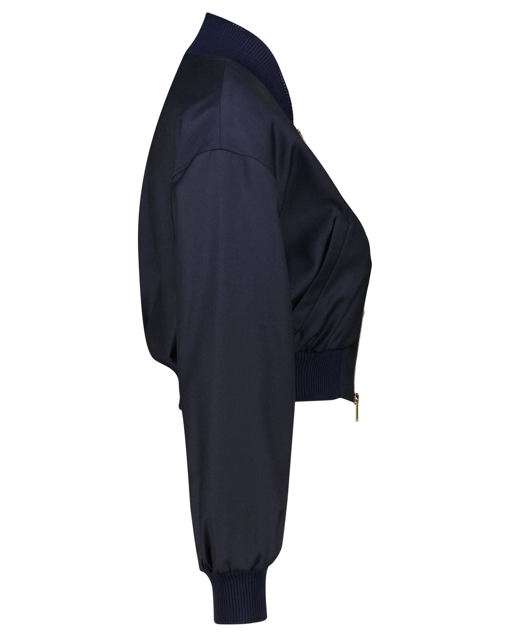 Miu Miu| Damen Blouson aus Schurwolle Cropped Fit