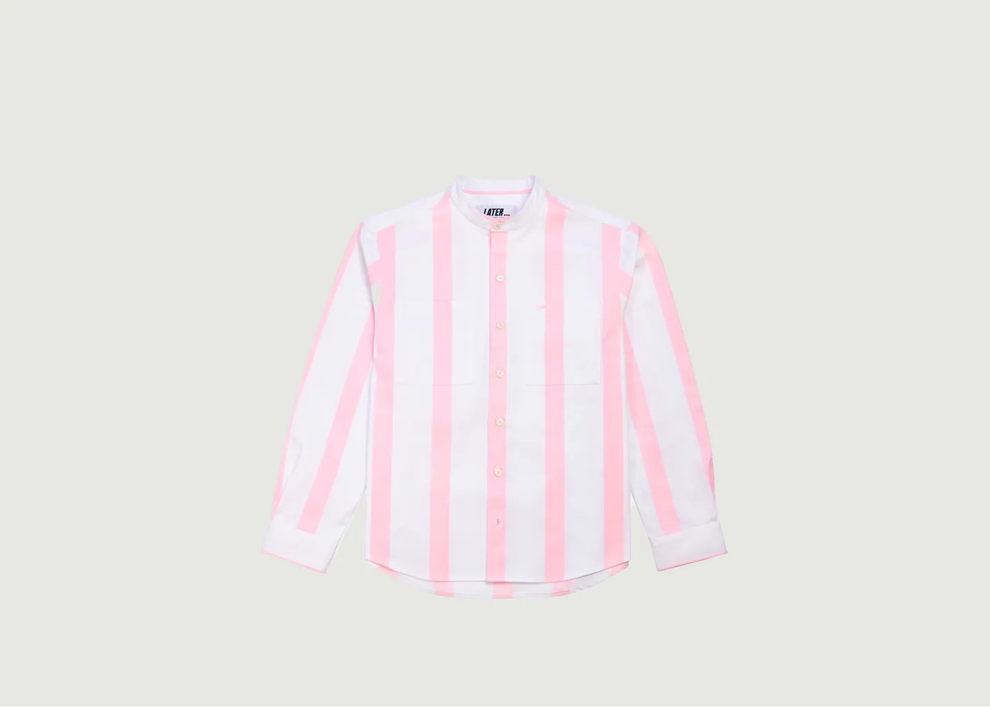 Chemise Oversize Rayée En Coton Later