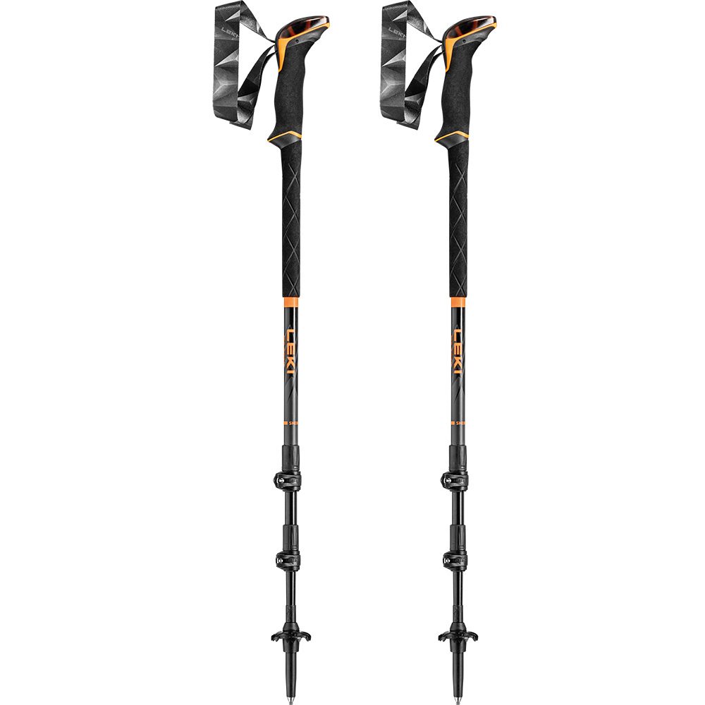 LEKI Sherpa Lite Wanderstöcke neonorange