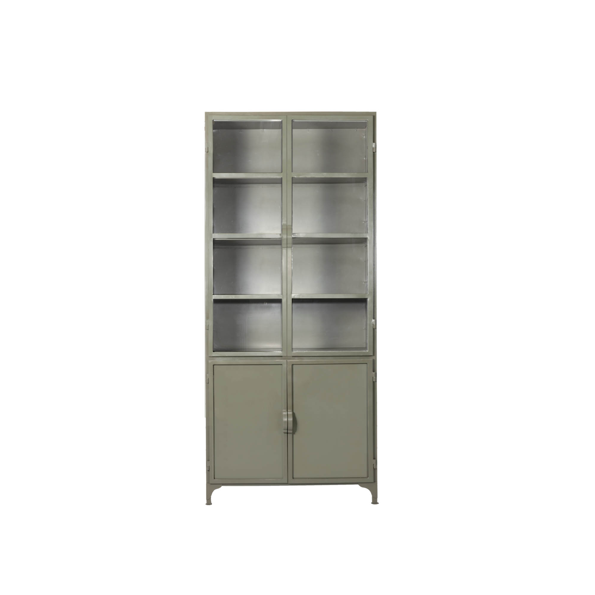 Vitrinekast Seattle Olive Green