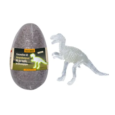 Die Spiegelburg T-Rex World Figuren im Ei (nachtleuchtend), 1 Stk, sortiert