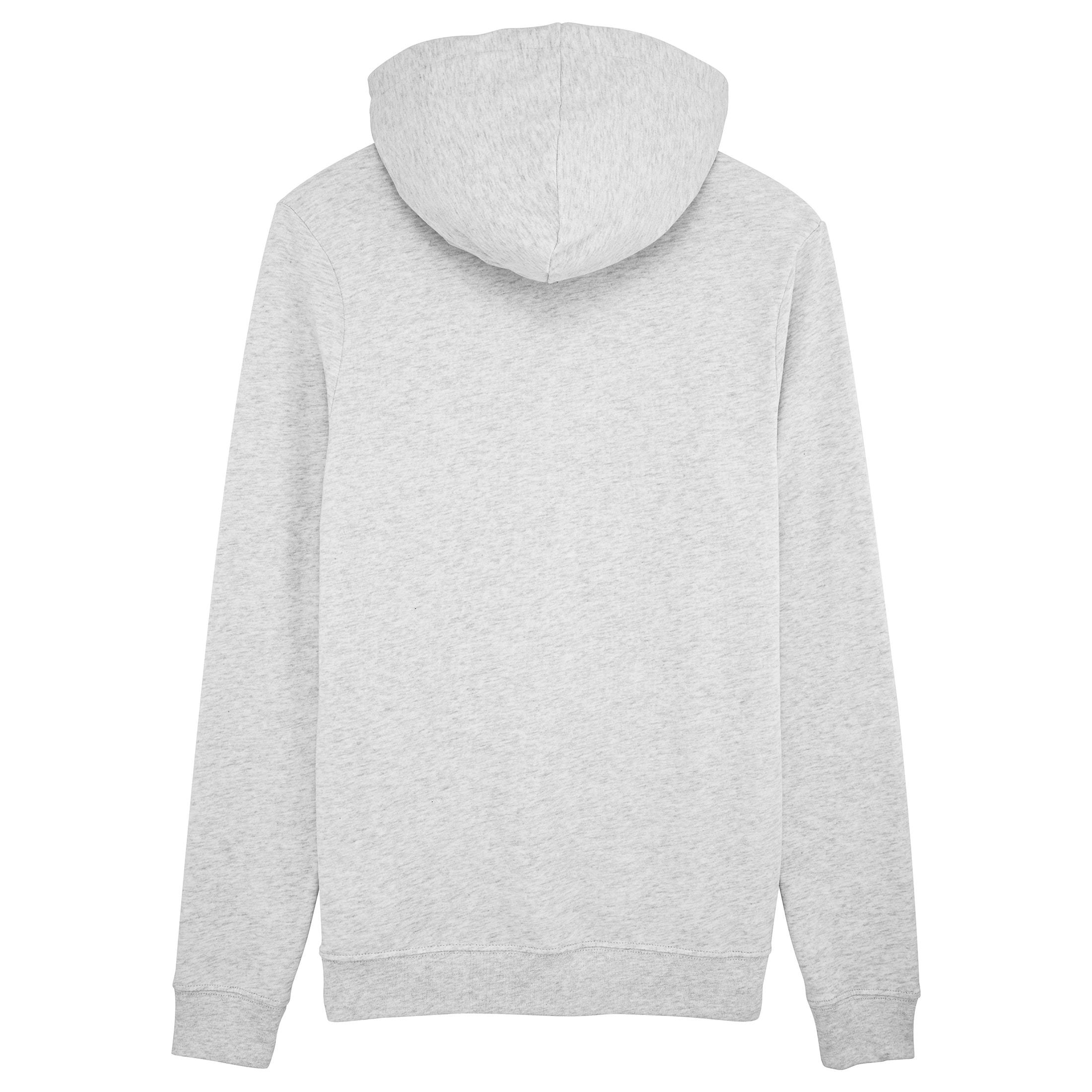 Sweat-Shirt à  Capuche Weebot SUEDE Blanc Logo