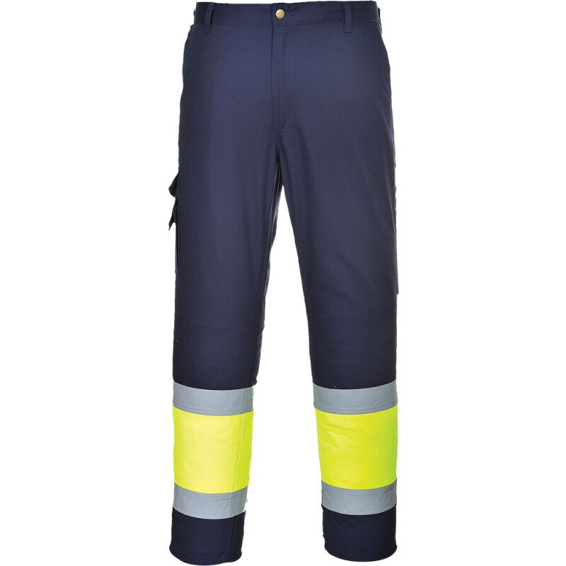 Portwest E049 Pantalon combat Hi-Vis Bicolore
