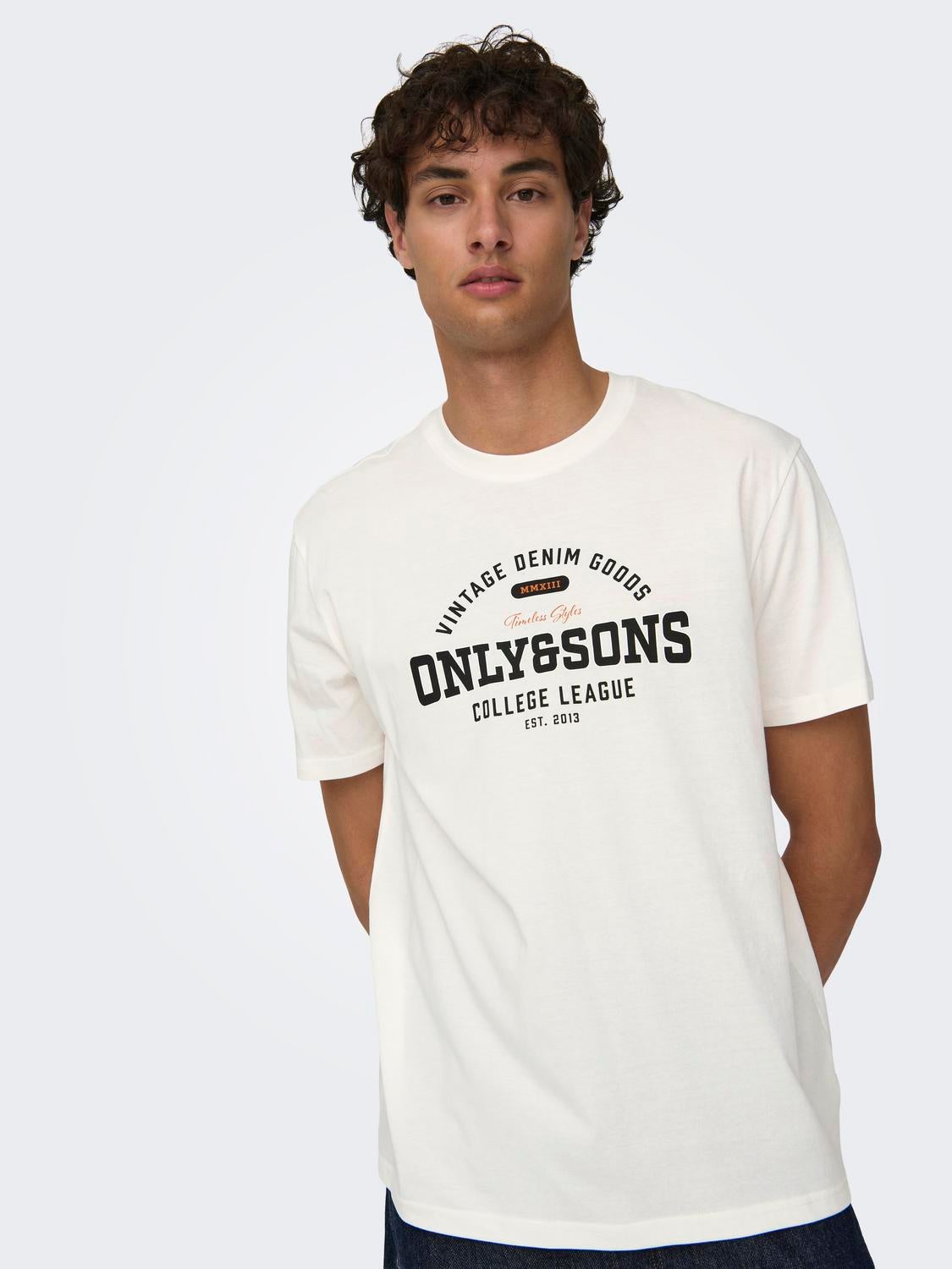 ONSLENNY T-shirt Cloud Dancer
