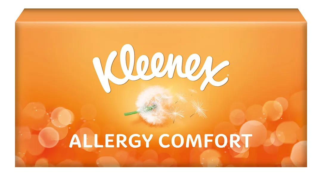 Kleenex Allergy Comfort Box - 56 stk.
