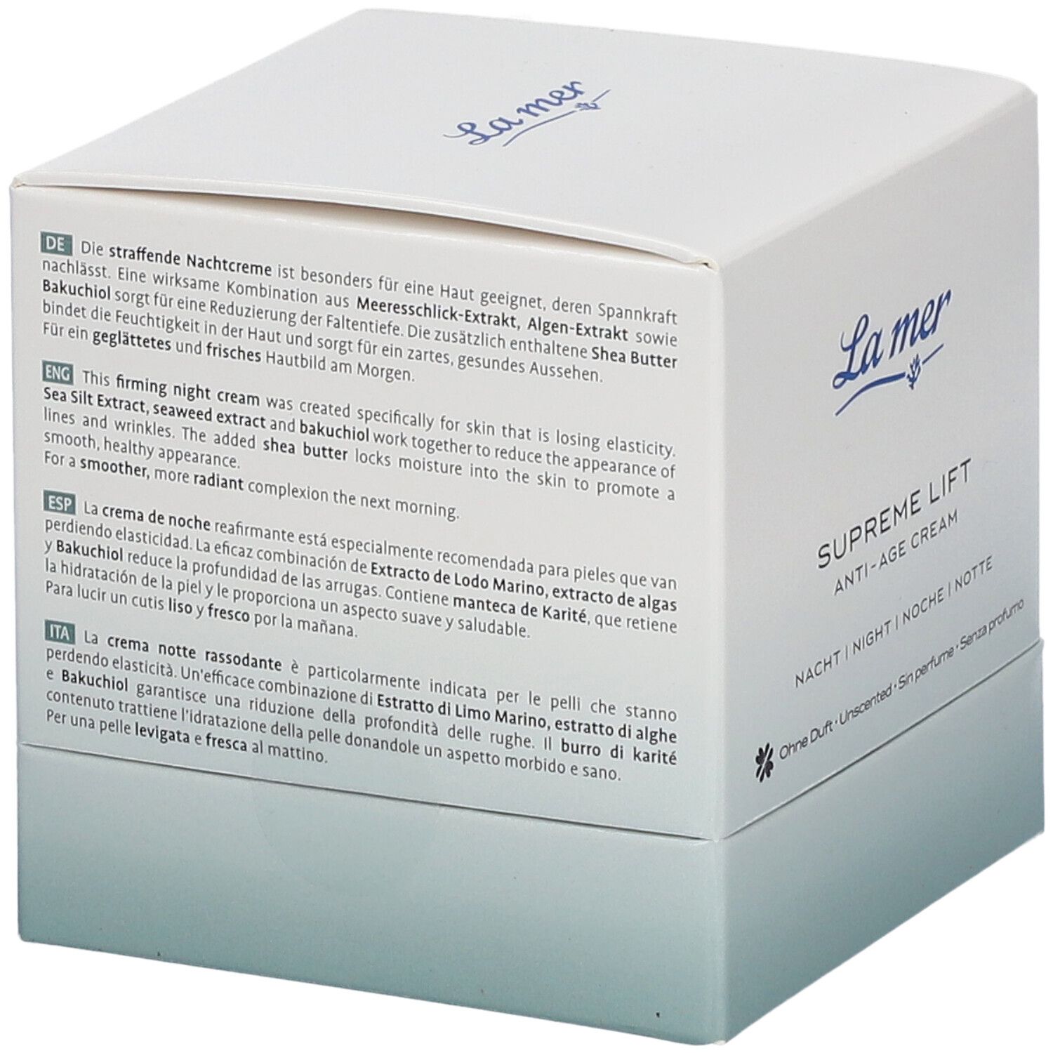 La mer SUPREME LIFT ANTI-AGE CREAM Nacht