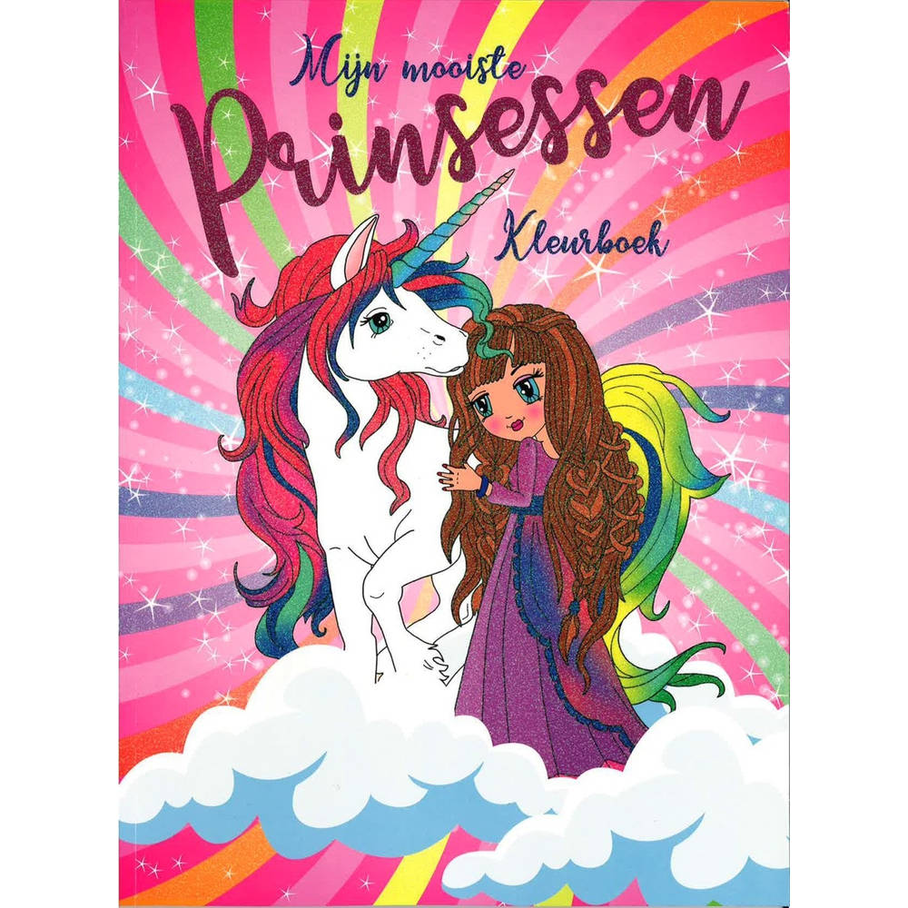 Mijn mooiste prinsessen kleurboek