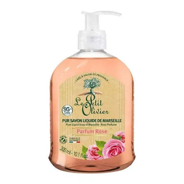 Le Petit Olivier - Sabonete Líquido Puro de Marselha - Rosa 300ml