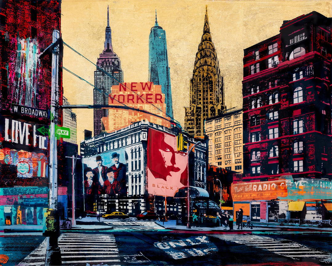 New Yorker by Sandra Rauch - Limited Edition. Edition of: 150. Signed.