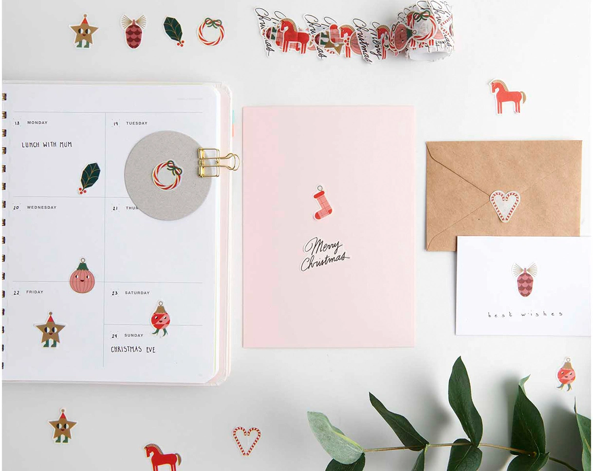 Washi-Sticker CHRISTMAS ROCKS! - FIGUREN 200-teilig