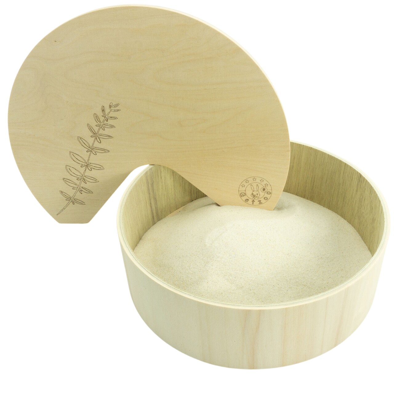 Getzoo Ø 25 cm Sandbad (runder Deckel)
