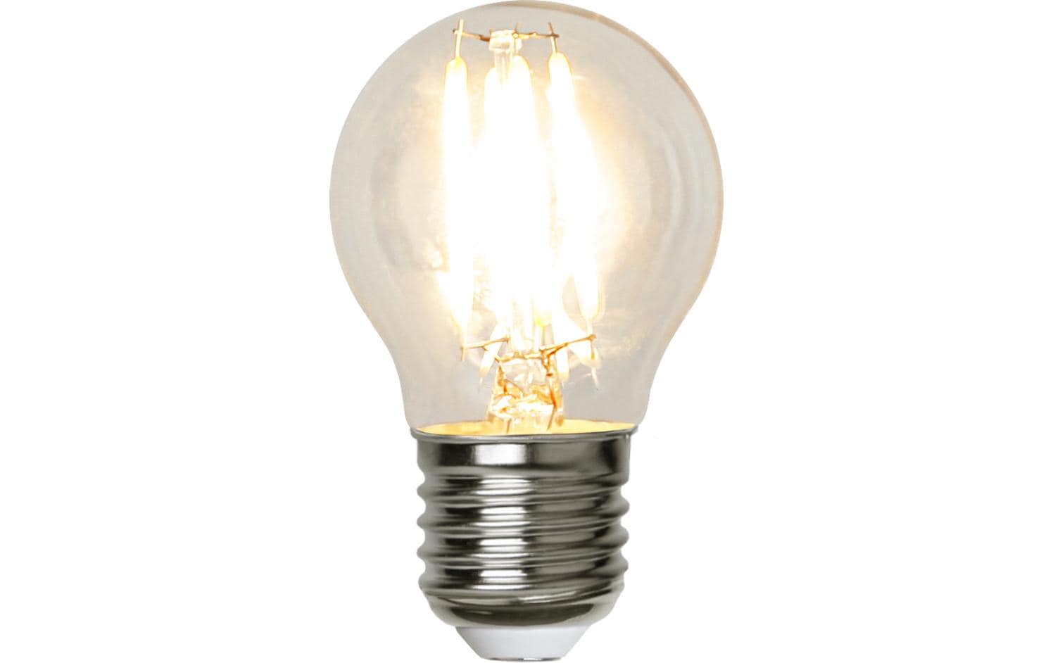 Lampe Low Voltage G45 2 W (25 W) E27 WarmweissFilamentleuchtmittel in Birnenform