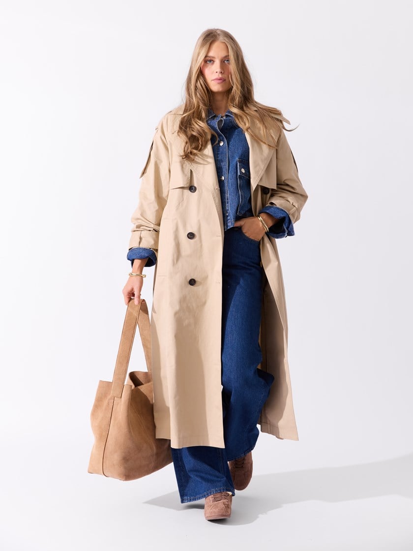 Bloomsbury trenchcoat Beige