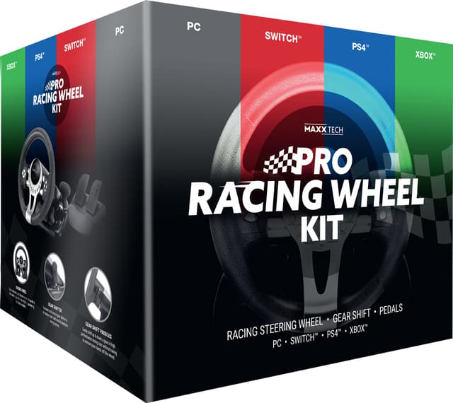 Maxx Tech Pro ratsæt (PC, Switch, Xbox, PS)