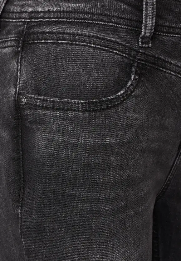 Casual Fit Jeans - black random wash