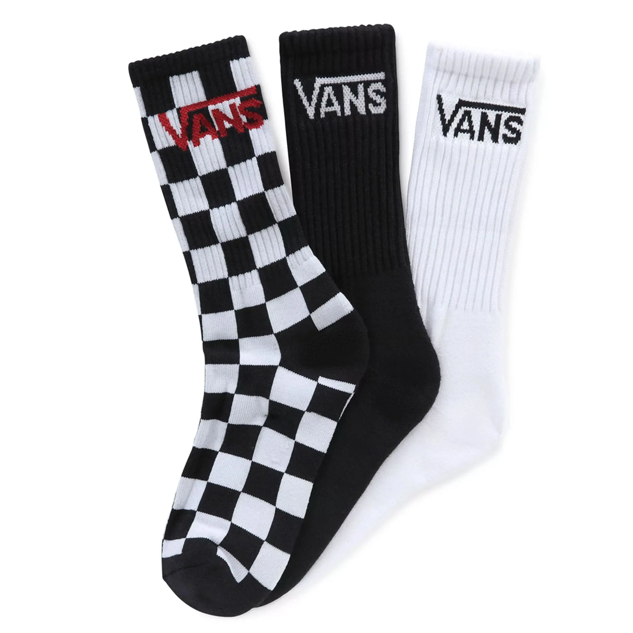 Vans Bas Paquet de 3 Classic Crew Pointures 1-6