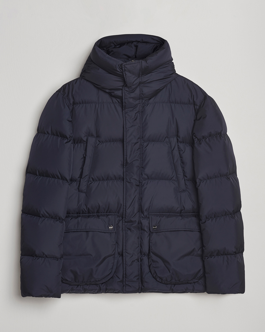 Herno Chamonix Down Parka Navy