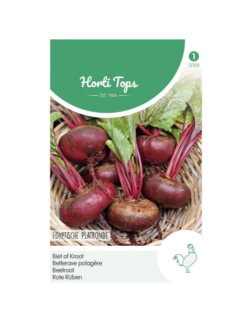 Hortitops Bieten Egyptische Platronde - Groentezaden - 5 g