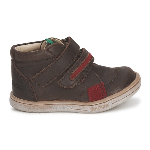 Kickers - TAXI - Marron / Rouge