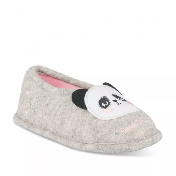 Chaussons GRIS LOVELY SKULL