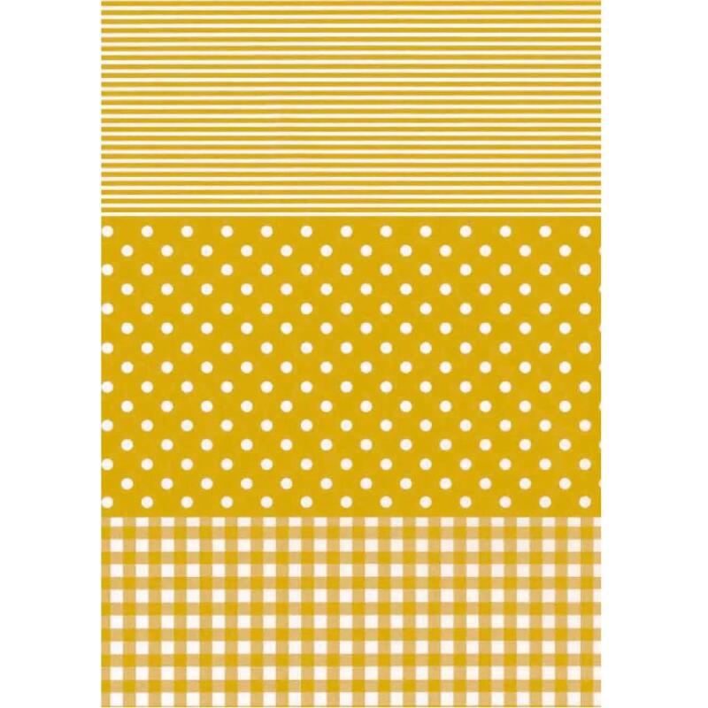 * Pochette 3 Feuilles Identiques Ref 543 - Jaune