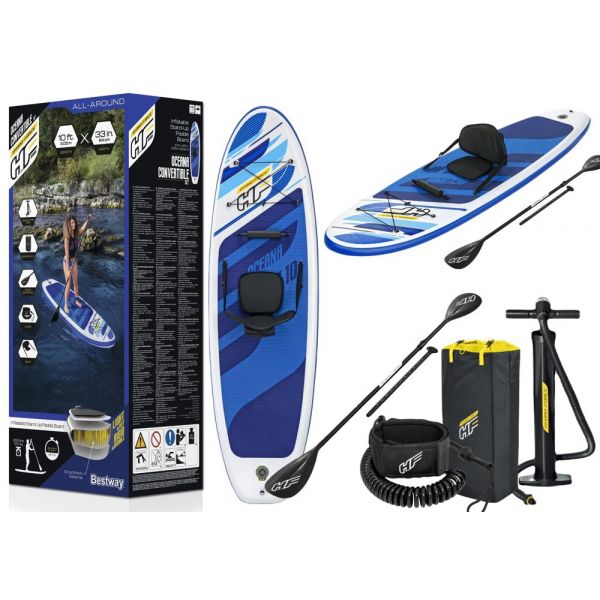 Bestway Prancha Insuflável Sup Oceana 65350 305x84x12cm Azul