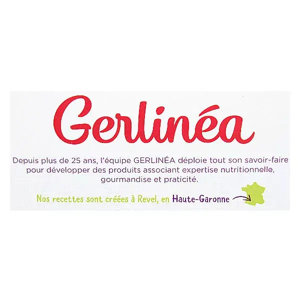 Gerlinéa Repas Minceur Barres Fourrées Chocolat et Noisettes 8 x 45g