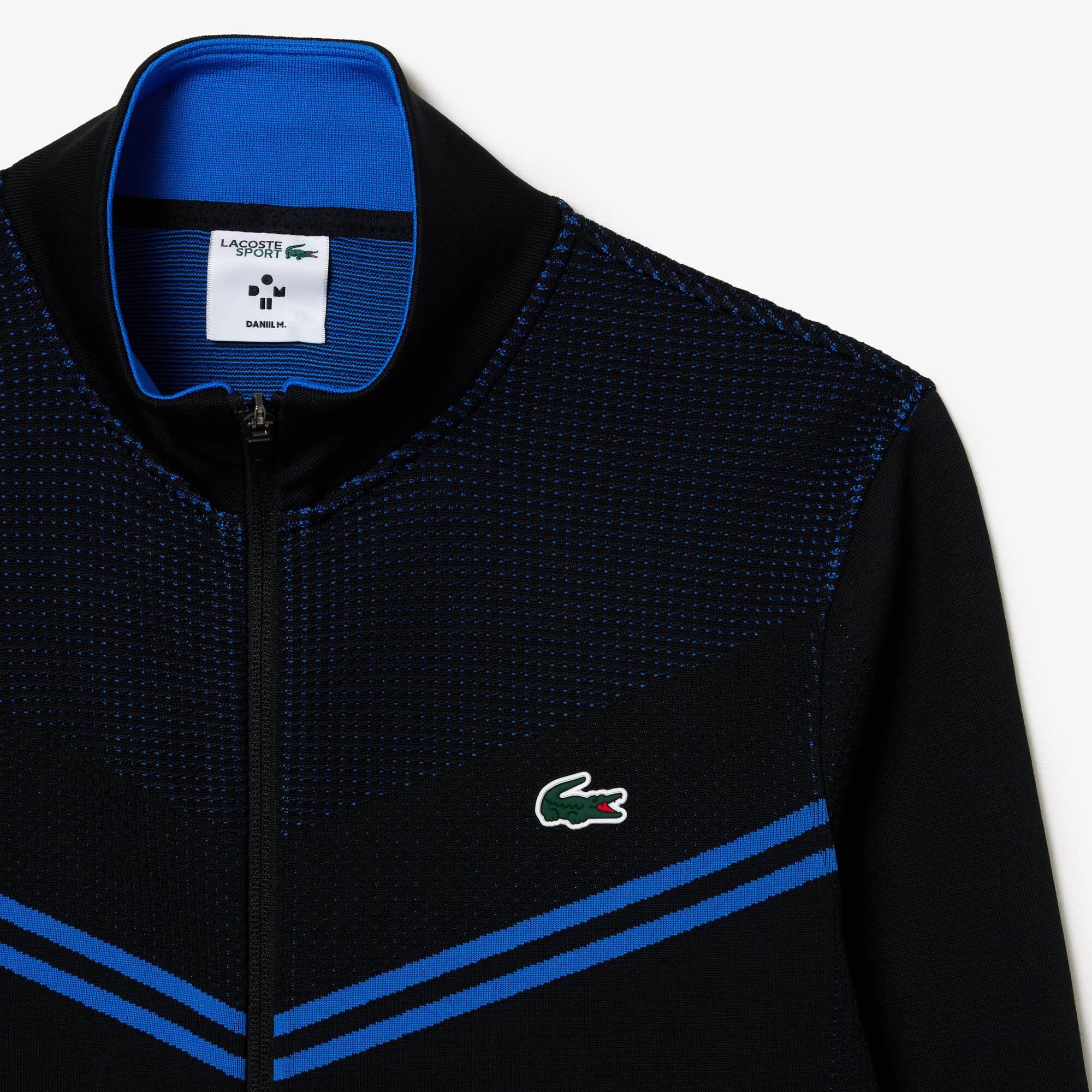 LACOSTE TENNIS x Daniil Medvedev After Match Jacke Sweatshirts - Schwarz - Lacoste - Herren