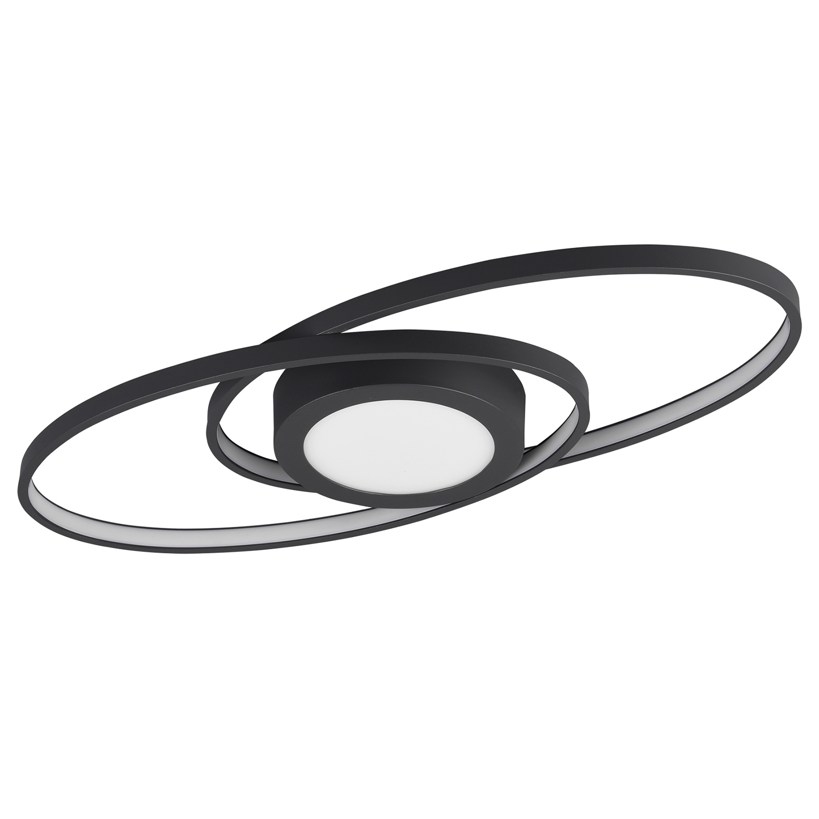 LED-Deckenlampe - anthrazit - 57 cm