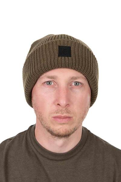 Bonnet Fox Olive Merino Blend Beanie