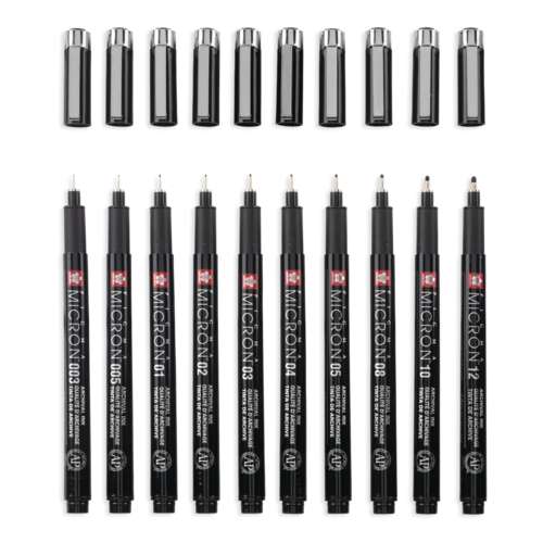 SAKURA® PIGMA MICRON™ BLACK EDITION Sets