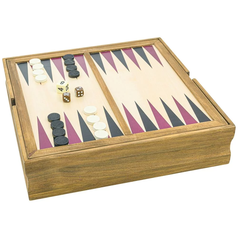 COFFRET JEUX EN BOIS 10 EN 1
