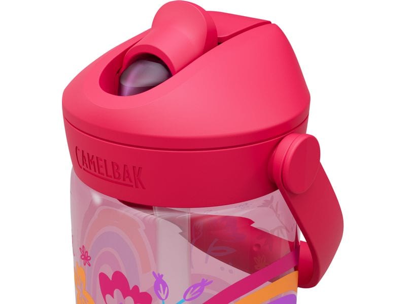 CamelBak Trinkflasche Thrive Flip Straw Kids rainbow floral Flasche aus Tritan für Kinder