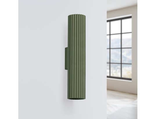 SOLLUX LIGHTING - Applique karbon 30 vert olive