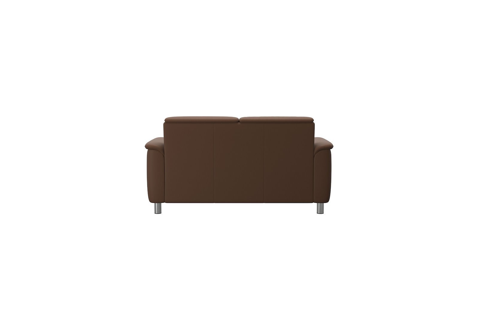 Flora 2-seter sofa Batick Warm Brown - 11cm runde stålben Ø:6,3