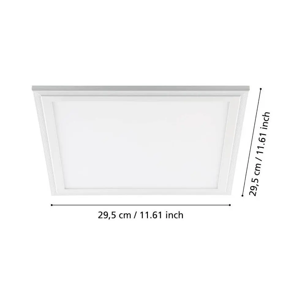 EGLO Salobrena 1 Plafonnière - LED - 30 cm - Wit