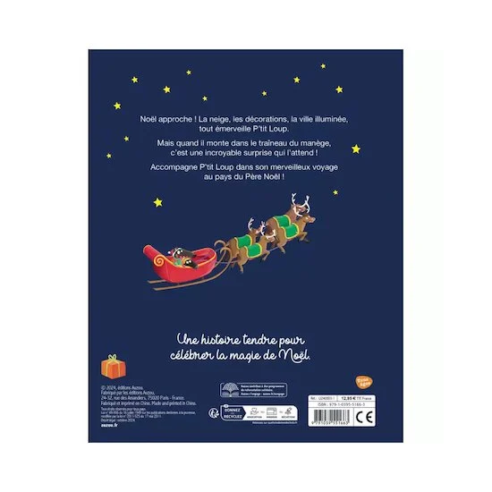 Le merveilleux Noël de P'tit Loup   de               AUZOU