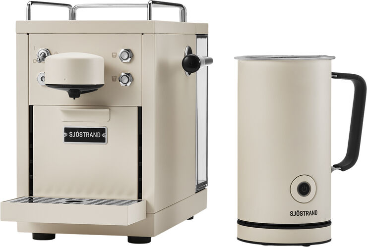 Sjöstrand Coffee Concept Sjöstrand Espresso kapselmaskine Beige