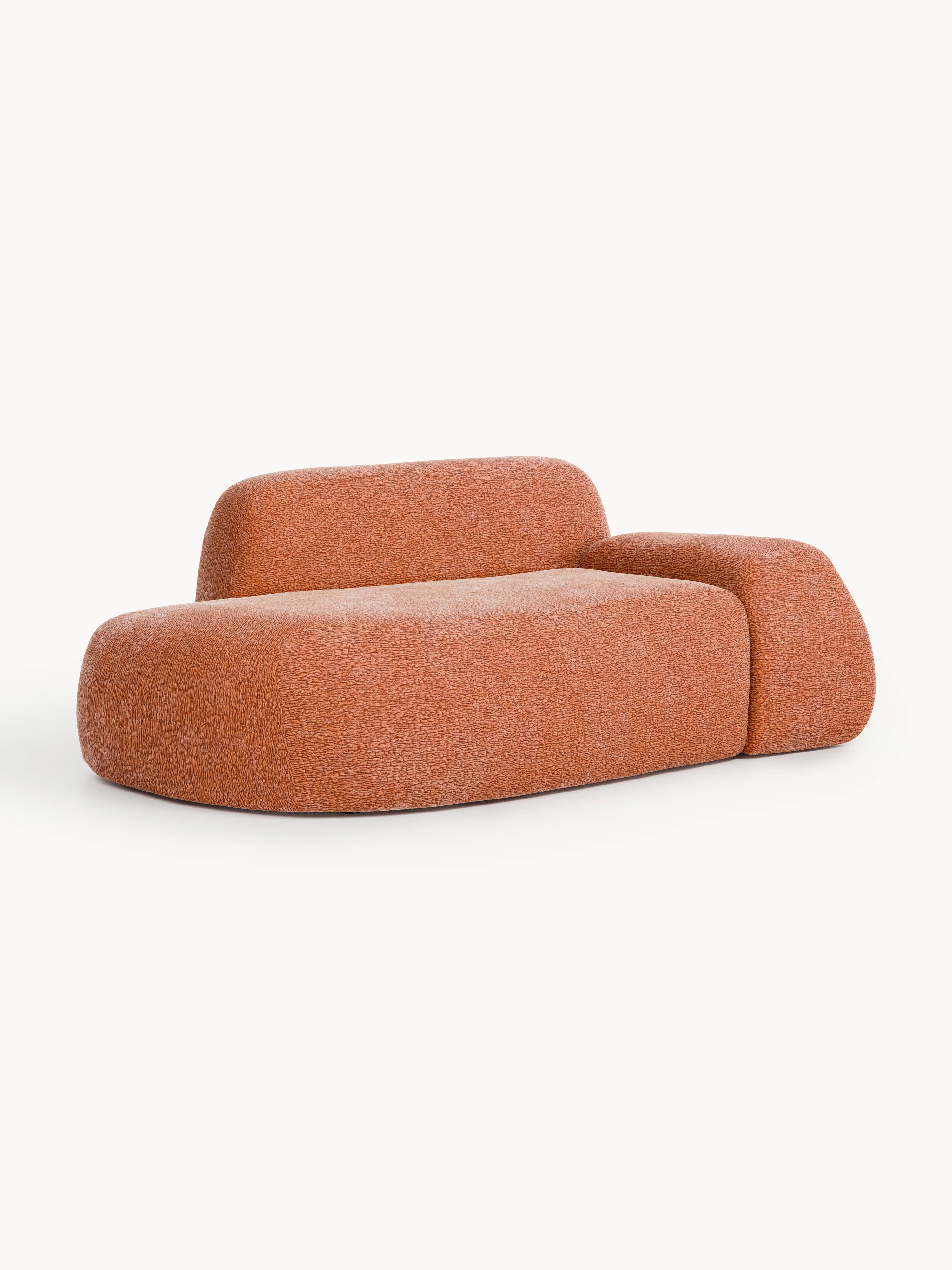 Bank Wolke (2-zits) met chaise longue