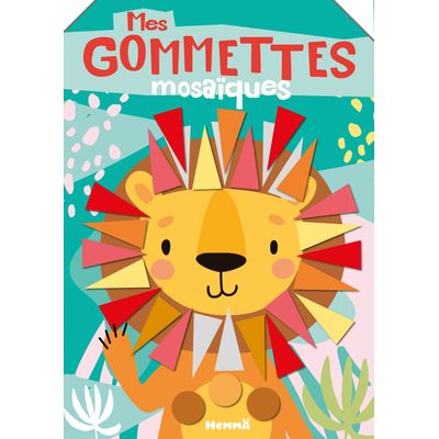 Mes Gommettes Mosaïques : Lion