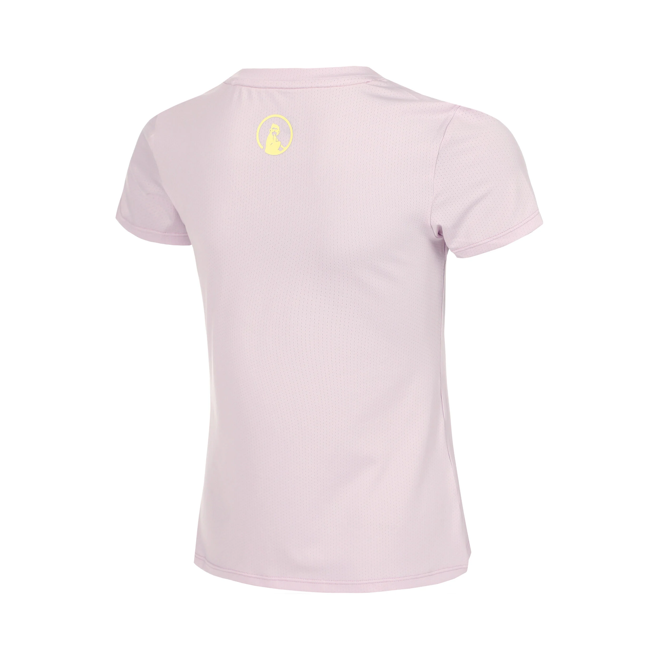 Quiet Please Mind Retriever T-shirt Filles - Lilas , Jaune