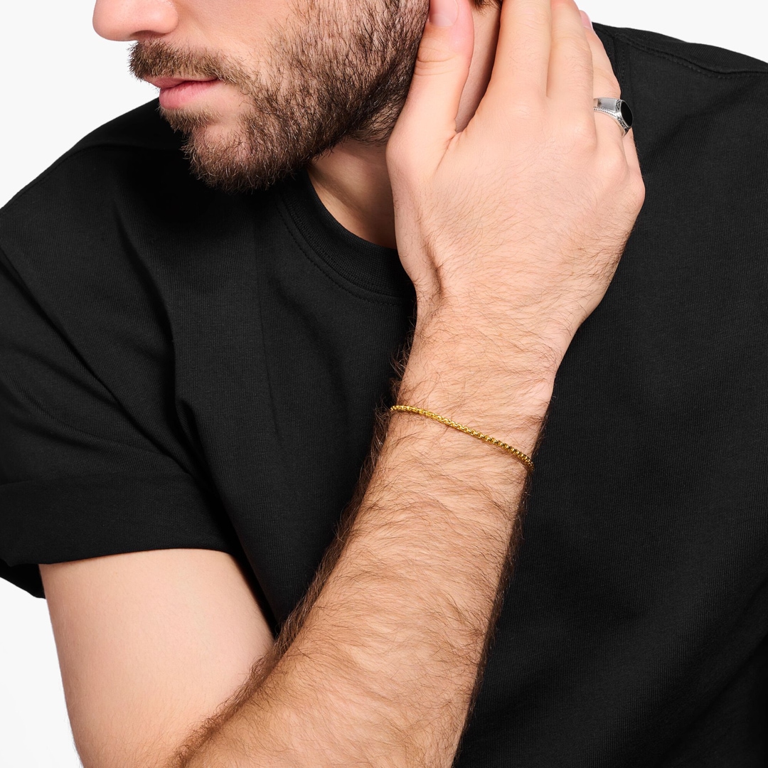 Thomas Sabo Venezia-Armband vergoldet