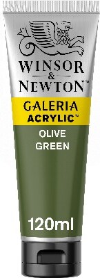 Winsor & Newton - Galeria Akrylmaling - Olive Green 120 ML