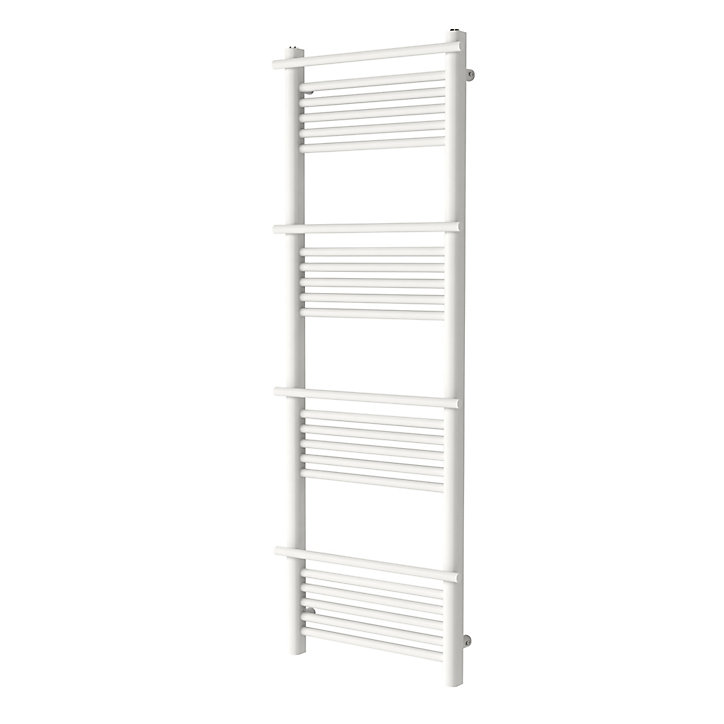 Sèche-serviettes eau chaude GoodHome Solna vertical blanc mat 631 W