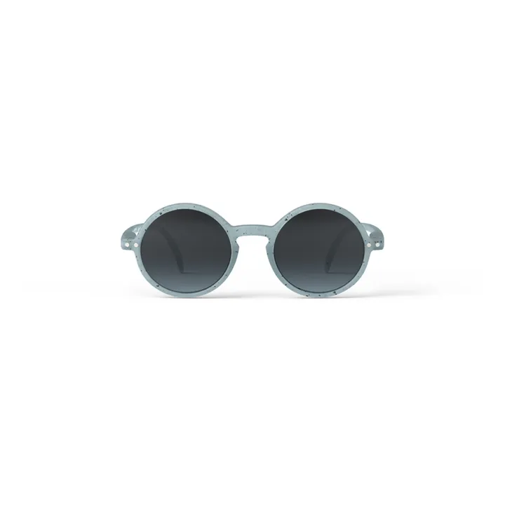 IZIPIZI Lunettes de Soleil #C Effet Moucheté Junior | Bleu ciel
