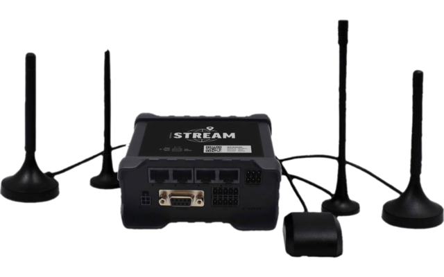 alphatronics STREAM Router + Antenne