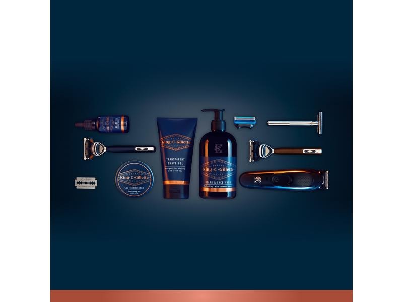 King C. Gillette Systemklingen 10 Stück Doppelklingen für Rasierhobel für Männer