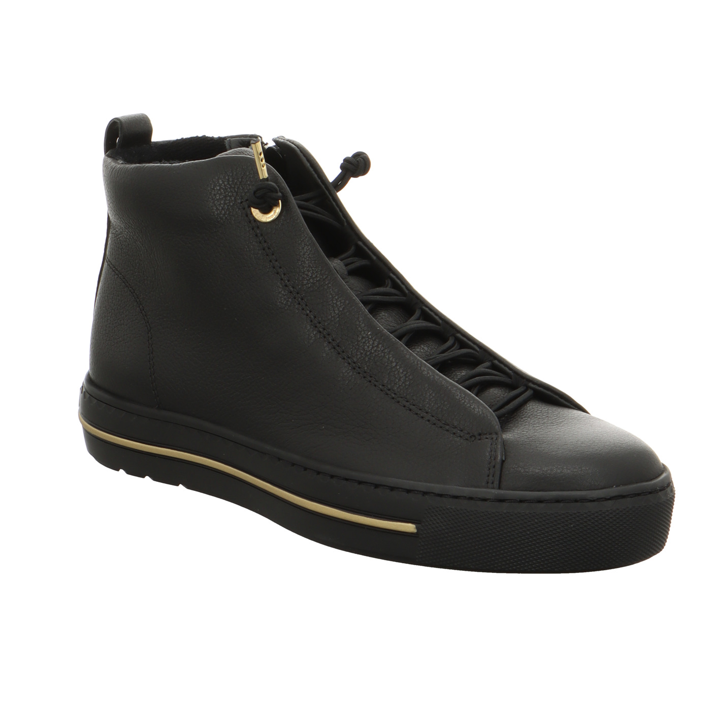 Schnürboots schwarz