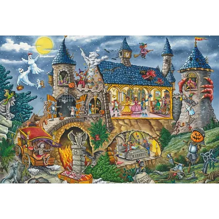 Schmidt Spiele Puzzle - Geisterschloss, 100 Teile
